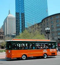 Trolley in Boston